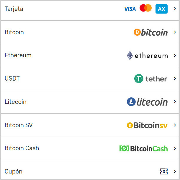 Deposit Methods