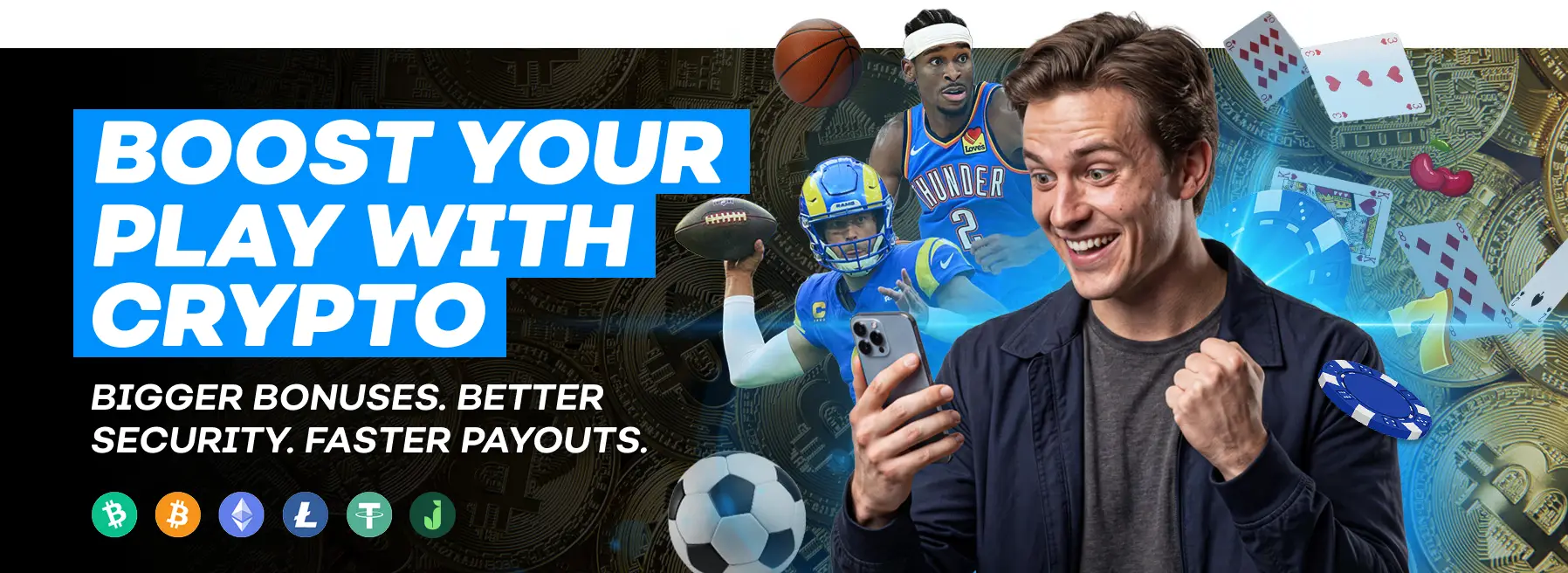 Boost your play with crypto