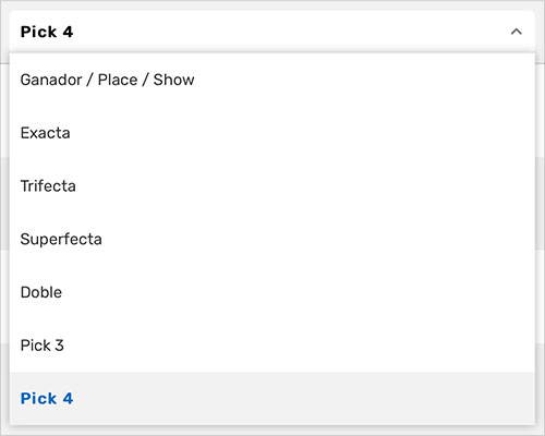 Image - Pick 4 - Drop Down - ES