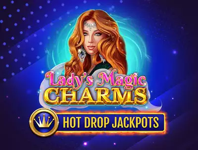 Lady's Magic Charms Hot Drop Jackpots